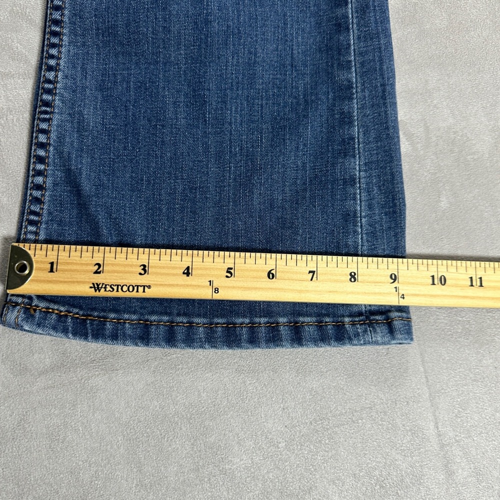 Levi's 527 Slim Bootcut Jeans Mens 36x30 Blue Medium Wash Denim Pants - Picture 5 of 10